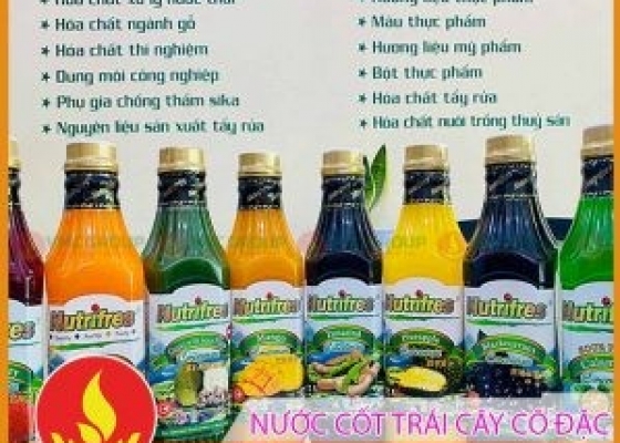 NƯỚC CỐT TRÁI CÂY CÔ ĐẶC || CHAI 1KG || MALAYSIA