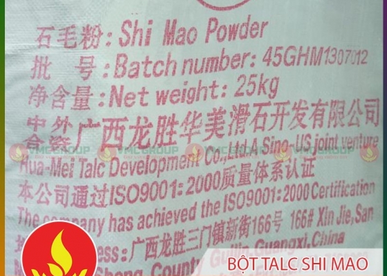 BỘT TALC SHIMAO || HÓA CHẤT CÔNG NGHIỆP
