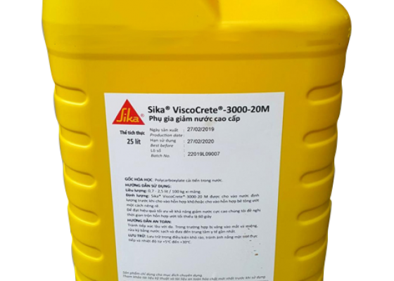 SIKA VISCOCRETE 3000 - 20 || HÓA CHẤT XÂY DỰNG