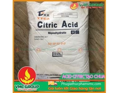 CITRIC ACID MONO HYDRATE || AXIT CHANH || CHẤT ĐIỀU VỊ CHUA THỰC PHẨM