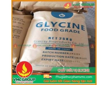 CHẤT ĐIỀU VỊ TẠO NGỌT THỰC PHẨM || GLYCINE || PHỤ GIA THỰC PHẨM