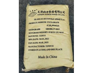 ĐƯỜNG TẠO NGỌT || E952 || C6H12NNAO3S || SODIUM CYCLAMATE || BAO 25KG || CHINA