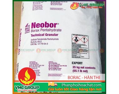NEOBOR BORAX || HÀN THE || BORAX PENTAHYDRATE || HÓA CHẤT NÔNG NGHIỆP