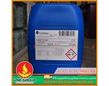 ACID LACTIC || PHỤ GIA THỰC PHẨM || THÁI LAN