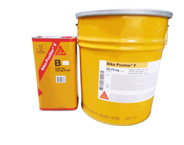 SIKA POXITAR F GỐC EPOXY || CHẤT BẢO VỆ THÉP || HÓA CHẤT XÂY DỰNG